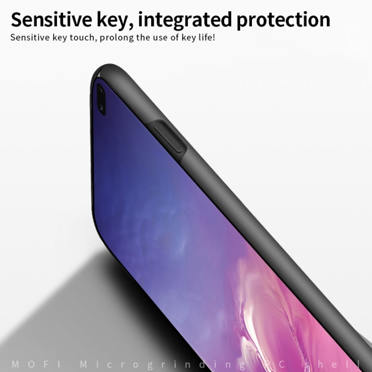 For Galaxy S10 MOFI Frosted PC Ultra-thin Hard Case(Rose gold) - Galaxy Phone Cases by MOFI | Online Shopping South Africa | PMC TechLife