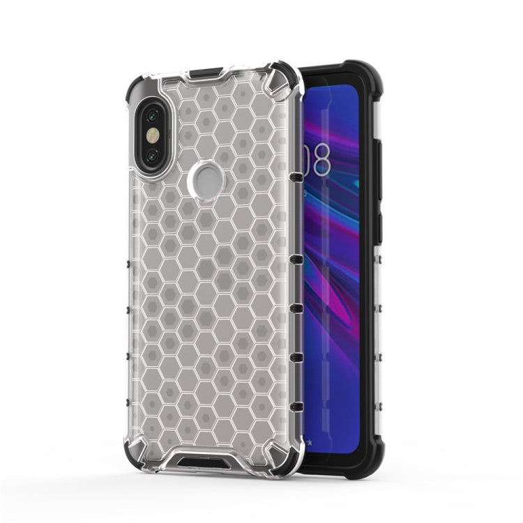 For Xiaomi Redmi Note5/Note5 Pro Shockproof Honeycomb PC + TPU Case(White) - Xiaomi Cases by PMC Jewellery | Online Shopping South Africa | PMC Jewellery