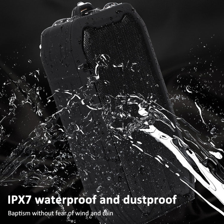M3 Wireless Bluetooth Speakers Waterproof Portable Outdoor Loudspeaker Mini Box Speaker Support FM & TF & U Disk(Red) - Waterproof Speaker by PMC Jewellery | Online Shopping South Africa | PMC Jewellery | Buy Now Pay Later Mobicred