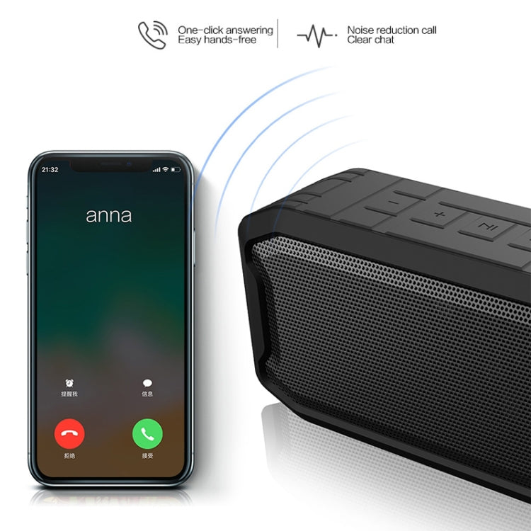 M3 Wireless Bluetooth Speakers Waterproof Portable Outdoor Loudspeaker Mini Box Speaker Support FM & TF & U Disk(Red) - Waterproof Speaker by PMC Jewellery | Online Shopping South Africa | PMC Jewellery | Buy Now Pay Later Mobicred