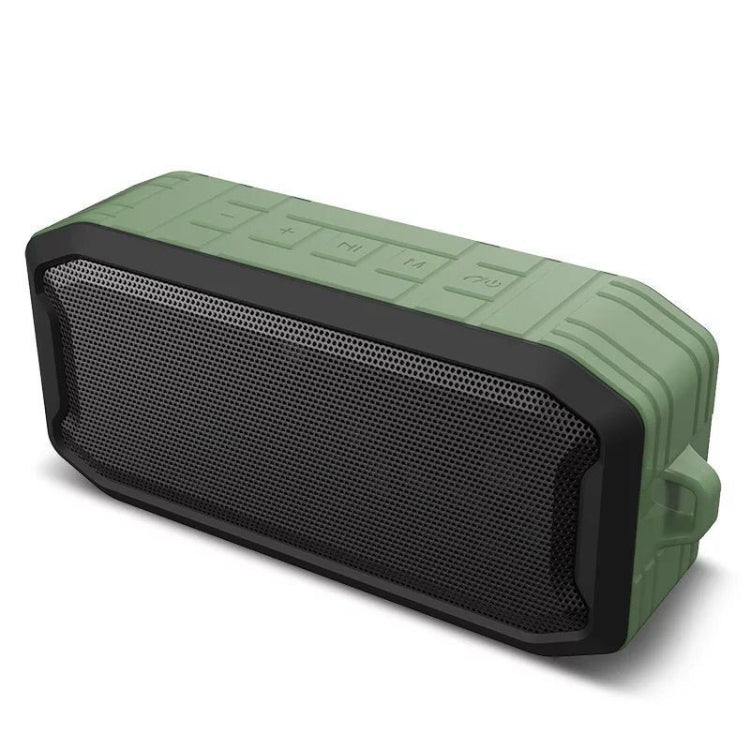 M3 Wireless Bluetooth Speakers Waterproof Portable Outdoor Loudspeaker Mini Box Speaker Support FM & TF & U Disk(Green) - Waterproof Speaker by PMC Jewellery | Online Shopping South Africa | PMC Jewellery | Buy Now Pay Later Mobicred