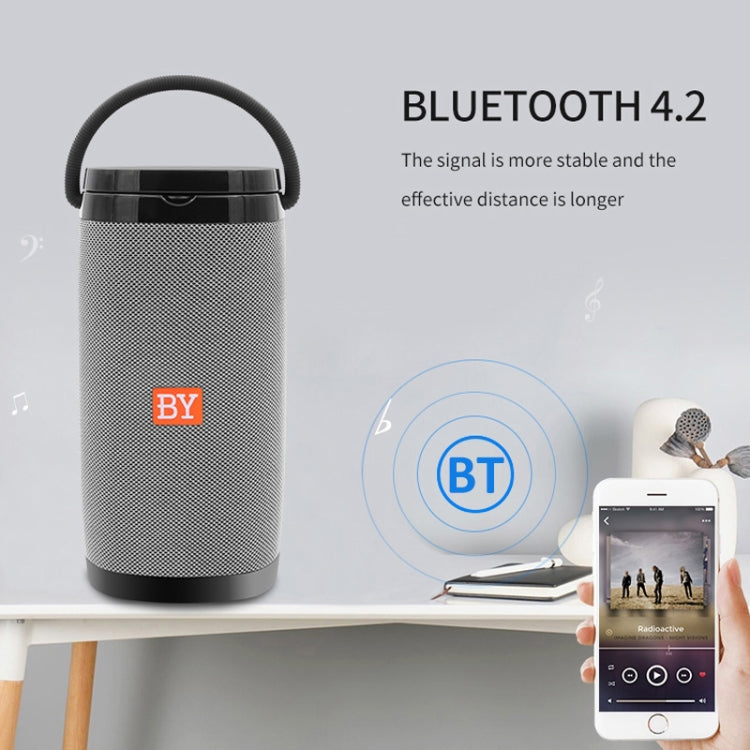 NBY 6650 Portable Multi-function Bluetooth Speaker 3D Surround Stereo Sound, Support Wireless Charging(Gray) - free shipping - PMC Jewellery - Order now!
