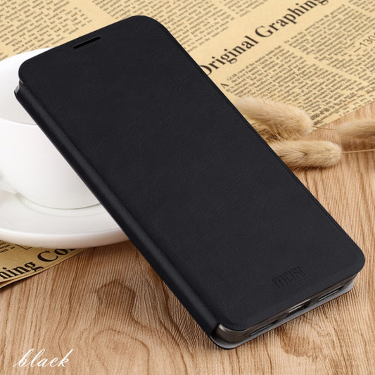 For Xiaomi RedMi 8A MOFI Rui Series Classical Leather Flip Leather Case With Bracket Embedded Steel Plate All-inclusive(Black) - Xiaomi Cases by MOFI | Online Shopping South Africa | PMC Jewellery