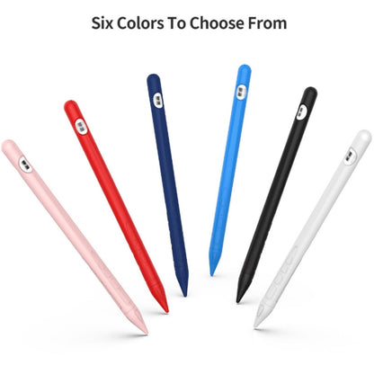 Suitable For Apple Pencil1 Generation StylusTouch Pen Silicone Protective Cover Pen Cap(Black) - Pencil Accessories by PMC Jewellery | Online Shopping South Africa | PMC Jewellery | Buy Now Pay Later Mobicred