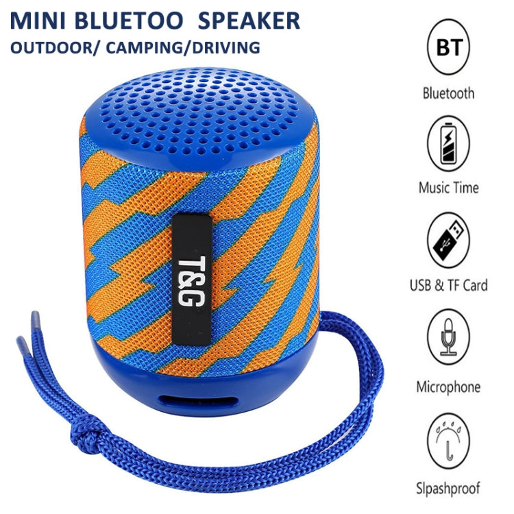 T&G TG129 Portable Wireless Music Speaker Hands-free with MIC, Support TF Card FM(Green) - Desktop Speaker by T&G | Online Shopping South Africa | PMC Jewellery | Buy Now Pay Later Mobicred