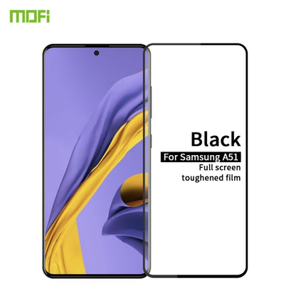 For Xiaomi RedMi K30 MOFI 9H 2.5D Full Screen Tempered Glass Film(Black) -  by MOFI | Online Shopping South Africa | PMC Jewellery