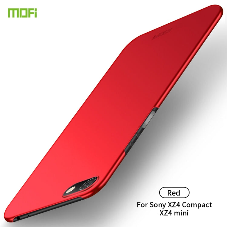 For Sony XZ4 Compact / XZ4 mini MOFI Frosted PC Ultra-thin Hard Case(Red) - Sony Cases by MOFI | Online Shopping South Africa | PMC Jewellery