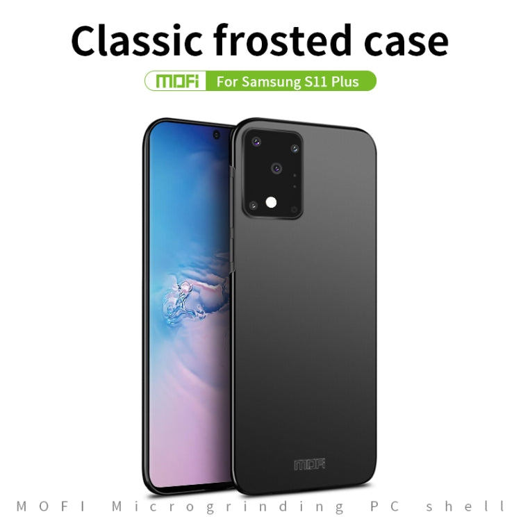 For Galaxy S20 Ultra MOFI Frosted PC Ultra-thin Hard Case(Red) - Galaxy Phone Cases by MOFI | Online Shopping South Africa | PMC TechLife