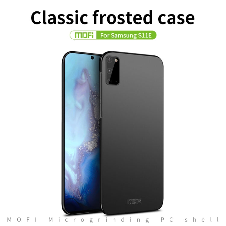 For Galaxy S20 MOFI Frosted PC Ultra-thin Hard Case(Rose gold) - Galaxy Phone Cases by MOFI | Online Shopping South Africa | PMC TechLife