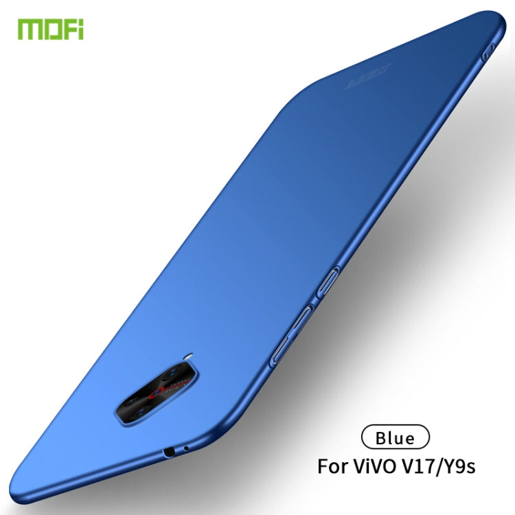 For vivo V17 / Y9s MOFI Frosted PC Ultra-thin Hard Case(Blue) - Galaxy Phone Cases by MOFI | Online Shopping South Africa | PMC Jewellery