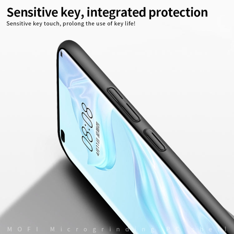 For Huawei P40 MOFI Frosted PC Ultra-thin Hard Case(Red) - Huawei Cases by MOFI | Online Shopping South Africa | PMC TechLife | Buy Now Pay Later Mobicred
