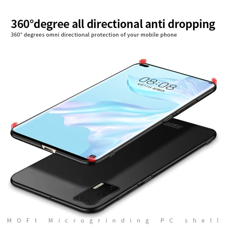 For Huawei P40 MOFI Frosted PC Ultra-thin Hard Case(Red) - Huawei Cases by MOFI | Online Shopping South Africa | PMC TechLife | Buy Now Pay Later Mobicred