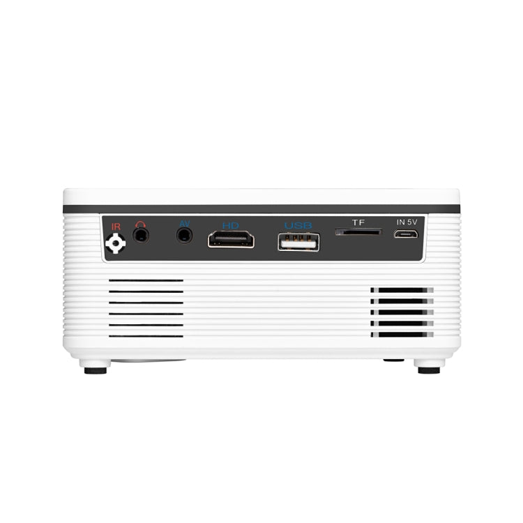 S361 80 lumens 320 x 240 Pixel Portable Mini Projector, Support 1080P, UK Plug(White) - LED Projector by PMC Jewellery | Online Shopping South Africa | PMC Jewellery | Buy Now Pay Later Mobicred