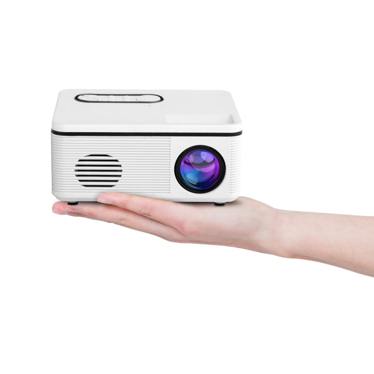 S361 80 Lumens 320 x 240 Pixel Portable Mini Projector, Support 1080P, AU Plug(White) - LED Projector by PMC Jewellery | Online Shopping South Africa | PMC Jewellery | Buy Now Pay Later Mobicred