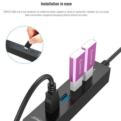 ORICO W8PH4-U3 4 Ports USB 3.0 HUB - USB 3.0 HUB by ORICO | Online Shopping South Africa | PMC Jewellery | Buy Now Pay Later Mobicred