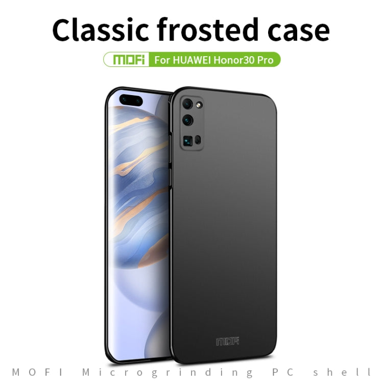 For Huawei Honor 30 Pro MOFI Frosted PC Ultra-thin Hard Case(Red) - Honor Cases by MOFI | Online Shopping South Africa | PMC TechLife | Buy Now Pay Later Mobicred