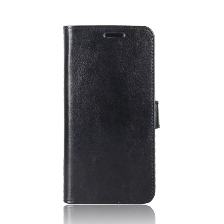 For OPPO Realme 6 R64 Texture Single Horizontal Flip Protective Case with Holder & Card Slots & Wallet& Photo Frame(Black) - Realme Cases by PMC TechLife | Online Shopping South Africa | PMC TechLife | Buy Now Pay Later Mobicred
