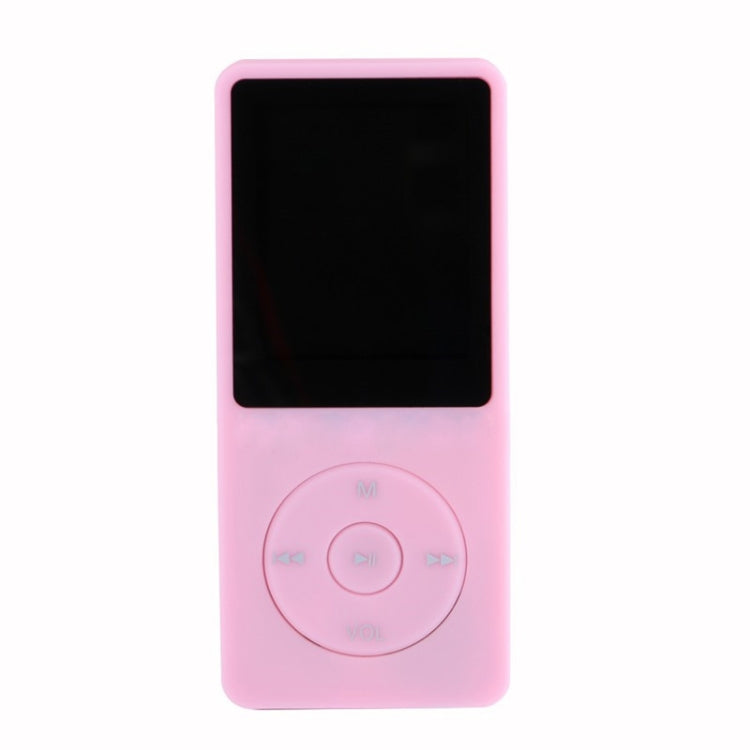 Fashion Portable LCD Screen FM Radio Video Games Movie MP3 MP4 Player Mini Walkman, Memory Capacity:4GB(Pink) - MP3 Player by PMC Jewellery | Online Shopping South Africa | PMC Jewellery | Buy Now Pay Later Mobicred