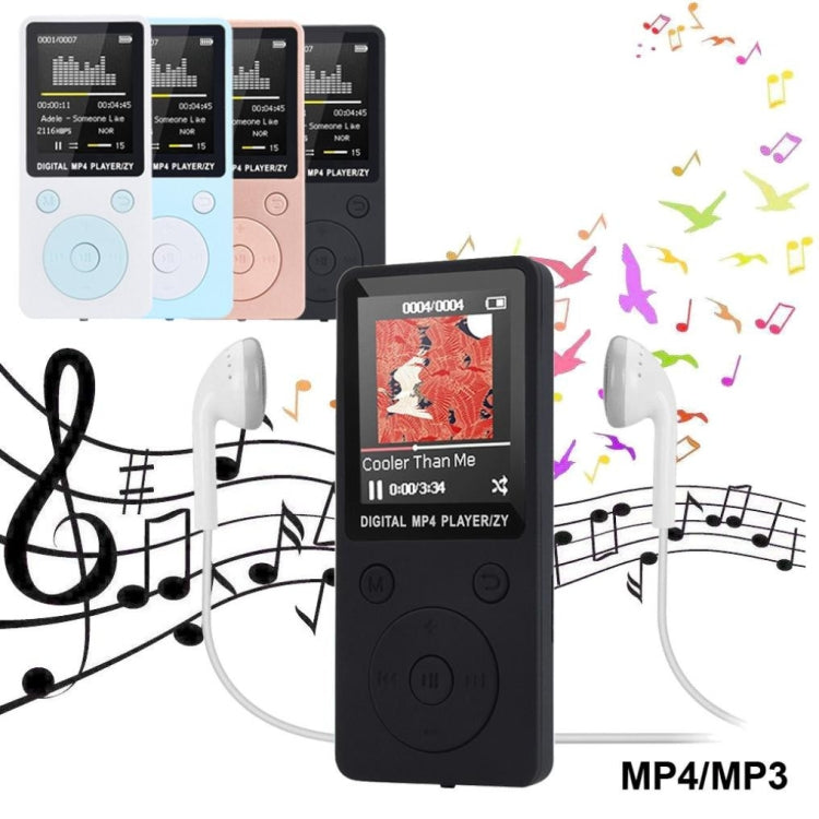 Portable MP4 Lossless Sound Music Player FM Recorder Walkman Player Mini Support Music, Radio, Recording, MP3, TF Card, No Memory(White) - MP3 Player by PMC Jewellery | Online Shopping South Africa | PMC Jewellery | Buy Now Pay Later Mobicred