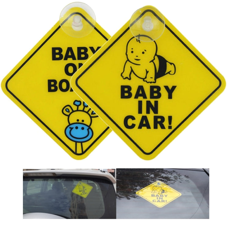 20 PCS Car Sticker BABY ON BOARD Warning Safty Sign Vinyl Decal Style 2 - Decorative Sticker by PMC Jewellery | Online Shopping South Africa | PMC Jewellery | Buy Now Pay Later Mobicred