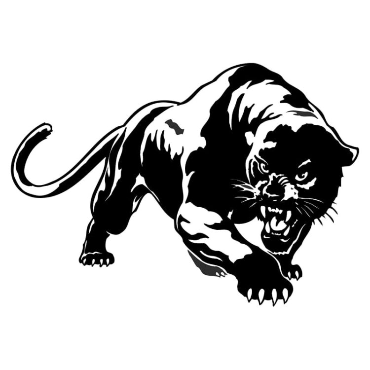 20 PCS Wild Panther Car Body Decal Car Stickers Motorcycle Decorations, Size: 19x12cm(Black) - Decorative Sticker by PMC Jewellery | Online Shopping South Africa | PMC Jewellery | Buy Now Pay Later Mobicred