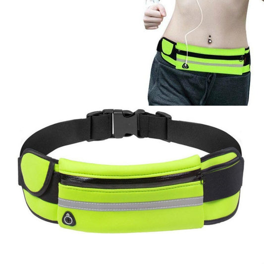 Kettle Pockets Outdoor Sports Mobile Phone Pockets Waist Bag(Fluorescent Green) - Waist Bags by PMC Jewellery | Online Shopping South Africa | PMC Jewellery | Buy Now Pay Later Mobicred