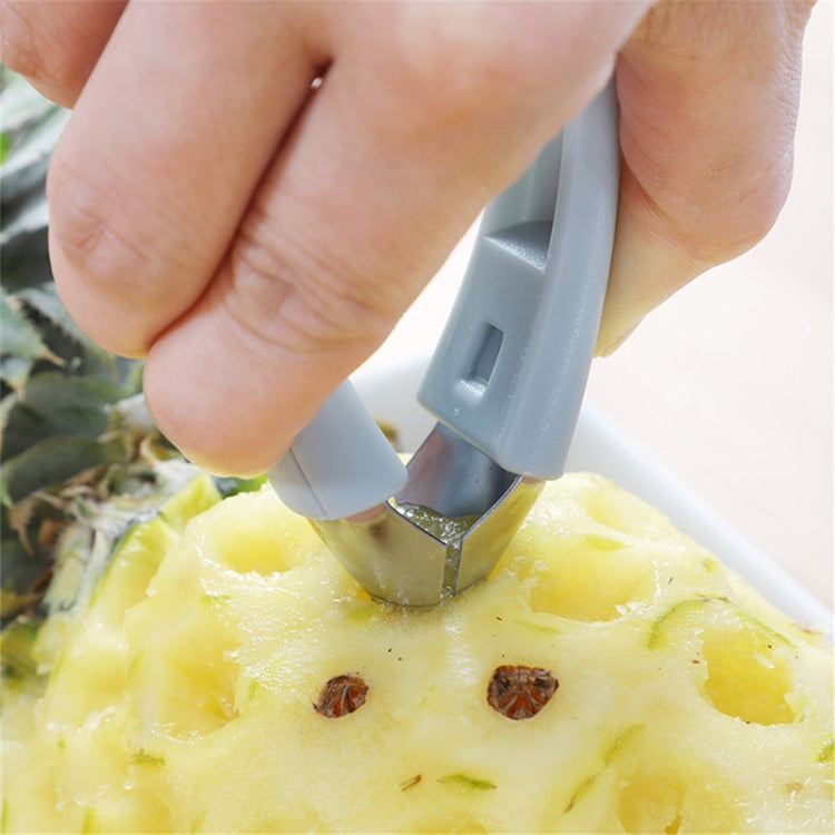 Pineapple Remover Clip Gadget Kitchen Tool Strawberry Shelling Machine(Gray) - Food Clips & Clips by PMC TechLife | Online Shopping South Africa | PMC TechLife | Buy Now Pay Later Mobicred