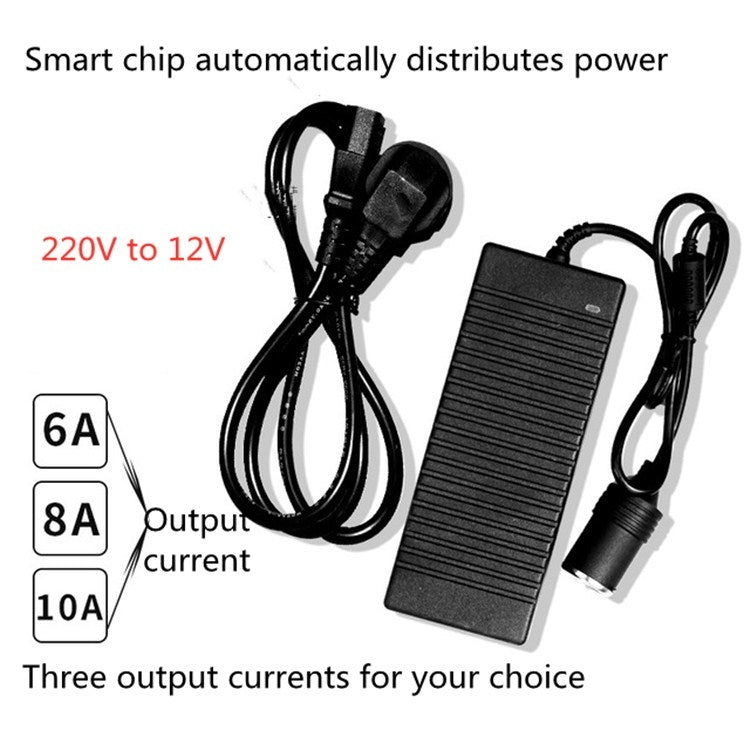 220V To 12V Power Converter 10A160W Car To Home Converter Dedicated Inverter for Car Refrigerator, Plug  Type:US  Plug - Step-down Transformer by PMC Jewellery | Online Shopping South Africa | PMC Jewellery | Buy Now Pay Later Mobicred