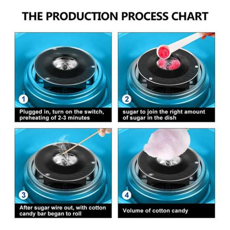 Electric Cotton Candy Machine, Plug:EU(Coffee) - free shipping - PMC TechLife - Order now!