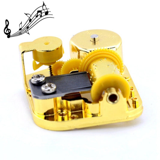 Eight-tone Gold-plated Bar Repair Parts DIY Sky City Paperback Music Box(Castle in the Sky) - Music Box by PMC Jewellery | Online Shopping South Africa | PMC Jewellery | Buy Now Pay Later Mobicred