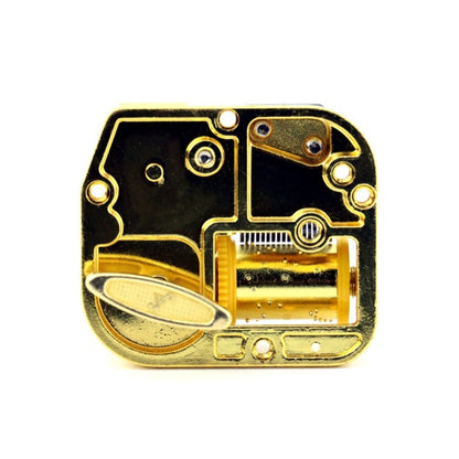 Eight-tone Gold-plated Bar Repair Parts DIY Sky City Paperback Music Box(Meet) - Music Box by PMC Jewellery | Online Shopping South Africa | PMC Jewellery | Buy Now Pay Later Mobicred