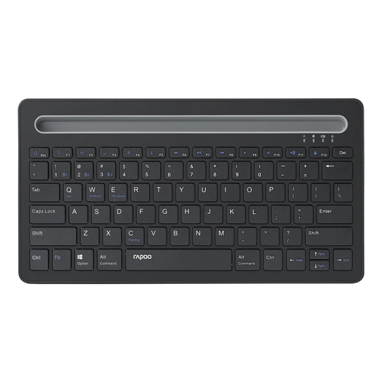 Rapoo XK100 78 Keys Wireless Bluetooth Office Business Keyboard(Black) - Wireless Keyboard by Rapoo | Online Shopping South Africa | PMC Jewellery | Buy Now Pay Later Mobicred