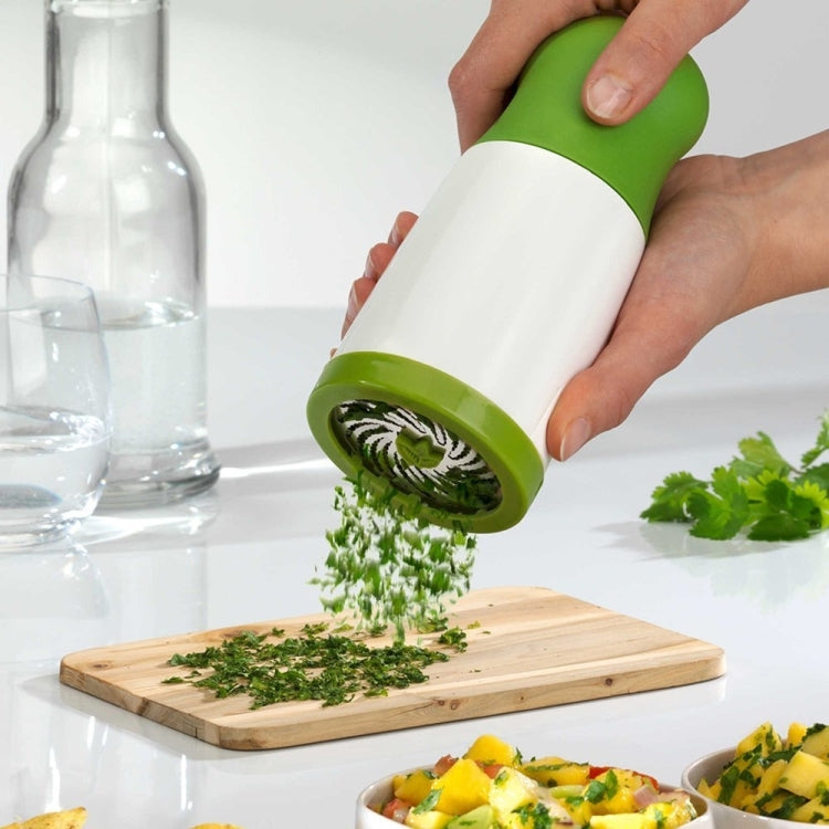 Portable Vegetable Garlic Ginger Coriander Chopper Food Cutter Multifunction Kitchen Cooking Herb Grinder - Stirrer & Squeezer by PMC Jewellery | Online Shopping South Africa | PMC Jewellery