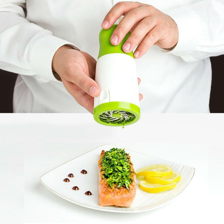 Portable Vegetable Garlic Ginger Coriander Chopper Food Cutter Multifunction Kitchen Cooking Herb Grinder - Stirrer & Squeezer by PMC TechLife | Online Shopping South Africa | PMC TechLife