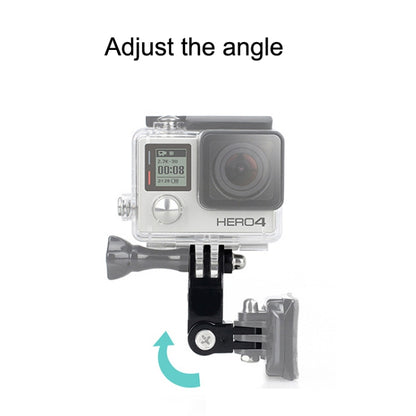 Different Direction Short Adapter TELESIN Screw Adapter Adjustment Arm For GoPro Hero12 Black / Hero11/10 /9 /8 /7 /6 /5, Insta360 Ace / Ace Pro, DJI Osmo Action 4 and Other Action Cameras -  by PMC Jewellery | Online Shopping South Africa | PMC Jewellery | Buy Now Pay Later Mobicred