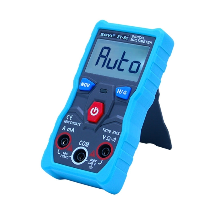 ZOYI ZT-S1 Intelligent Digital Multimeter Automatic Capacitance Ammeter(Blue Standard) - Digital Multimeter by PMC Jewellery | Online Shopping South Africa | PMC Jewellery | Buy Now Pay Later Mobicred