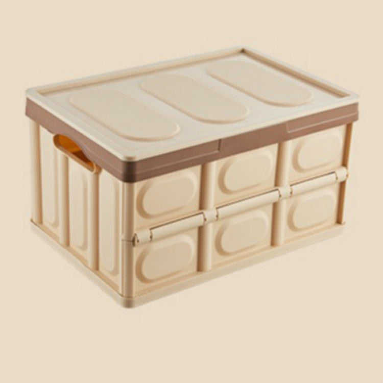 Car Trunk Storage Box Foldable Car Plastic Storage Box, Size:L(Light Brown) - Stowing Tidying by PMC Jewellery | Online Shopping South Africa | PMC Jewellery | Buy Now Pay Later Mobicred