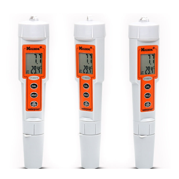 Kedida CT8023 PH + ORP + Temp Meter Portable LCD Digital Water Testing Measurement Pen - PH & Moisture Meter by PMC Jewellery | Online Shopping South Africa | PMC Jewellery | Buy Now Pay Later Mobicred