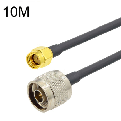 RP-SMA Male to N Male RG58 Coaxial Adapter Cable, Cable Length:10m - Connectors by PMC Jewellery | Online Shopping South Africa | PMC Jewellery | Buy Now Pay Later Mobicred