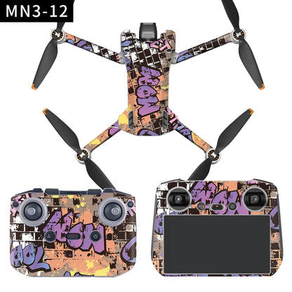 Full Surround Style Waterproof  Sticker For DJI Mini 3 Pro RC With Screen Version(Mn3-12) -  by PMC Jewellery | Online Shopping South Africa | PMC Jewellery | Buy Now Pay Later Mobicred