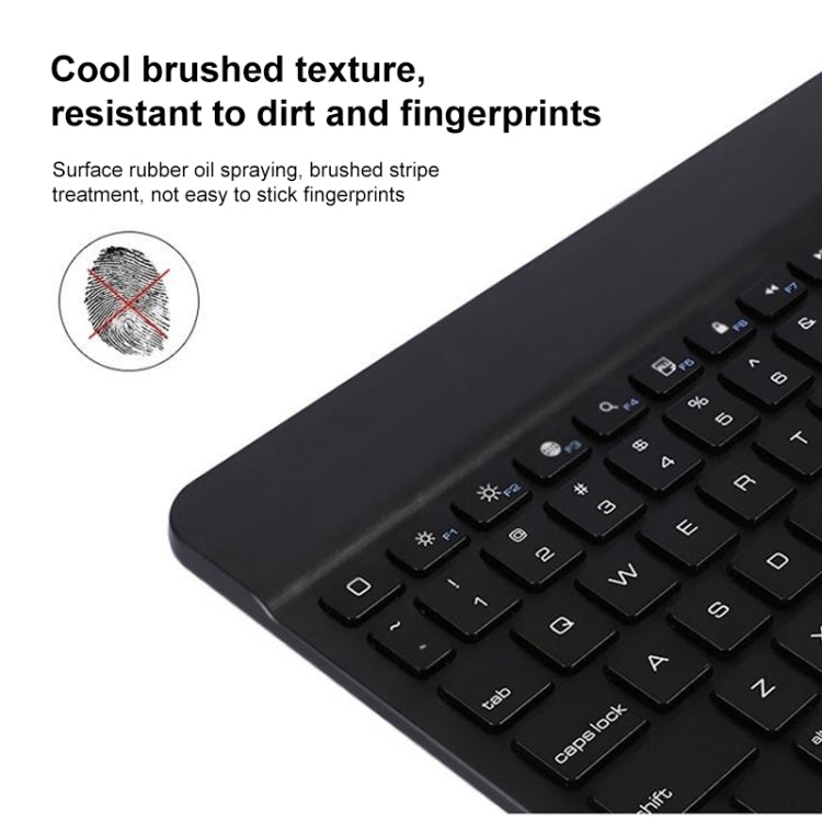 YS-001 9.7-10.1 Inch Tablets Phones Universal Mini Wireless Bluetooth Keyboard, Style:with Bluetooth Mouse(White) - Universal Keyboard by PMC Jewellery | Online Shopping South Africa | PMC Jewellery