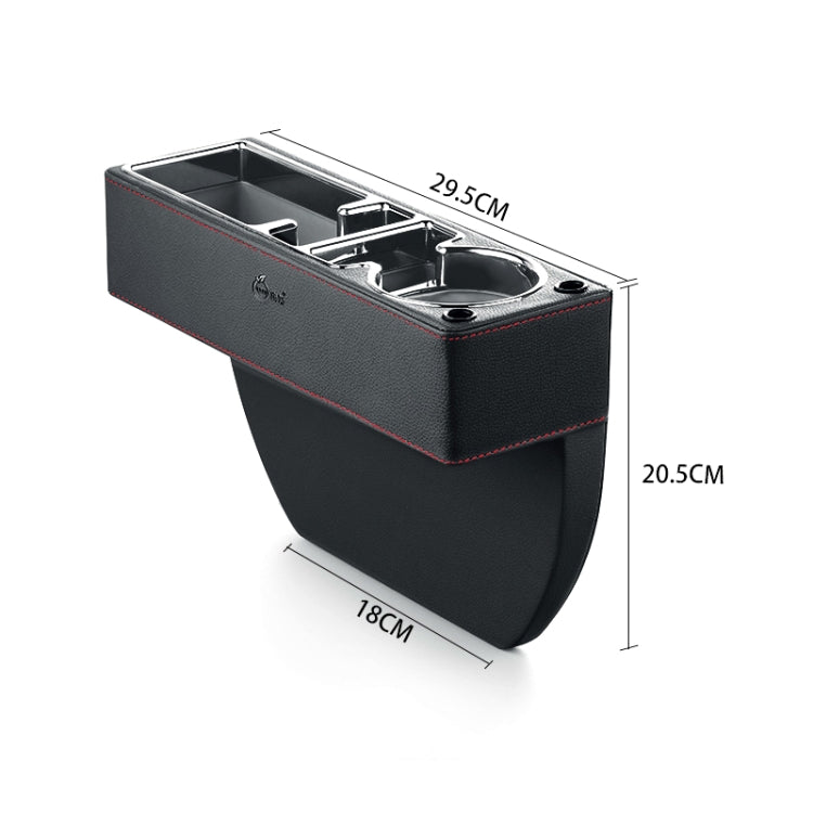 SUSISUN SNH010 Car Seat Gap Storage Box, Style:Positive Drive(Brown) - Stowing Tidying by SUSISUN | Online Shopping South Africa | PMC Jewellery | Buy Now Pay Later Mobicred