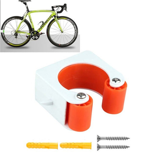 Bicycle Parking Buckle Children Road Bike Mountain Bike Simple Wall Mount, Style:Mountain Bike(Orange) - Retaining Clips by PMC Jewellery | Online Shopping South Africa | PMC Jewellery | Buy Now Pay Later Mobicred