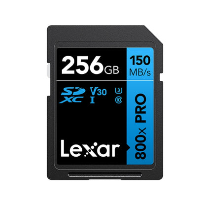 Lexar SD-800X Pro High Speed SD Card SLR Camera Memory Card, Capacity: 256GB - SD Card by Lexar | Online Shopping South Africa | PMC Jewellery | Buy Now Pay Later Mobicred