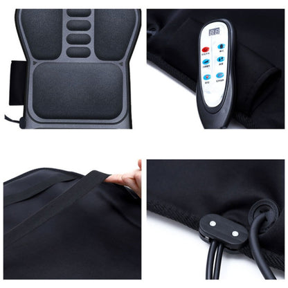 YJ-308 Car Massager Cervical Spine Neck Waist Car Home Heating Whole Body Multifunctional Massage Mat, Specification: Classic Version - Seat Accessories by PMC Jewellery | Online Shopping South Africa | PMC Jewellery | Buy Now Pay Later Mobicred