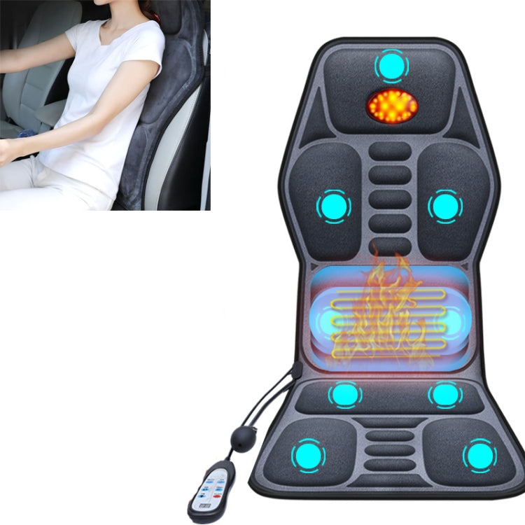 YJ-308 Car Massager Cervical Spine Neck Waist Car Home Heating Whole Body Multifunctional Massage Mat, Specification: Premium Version (24V for Trucks) - Seat Accessories by PMC Jewellery | Online Shopping South Africa | PMC Jewellery | Buy Now Pay Later Mobicred