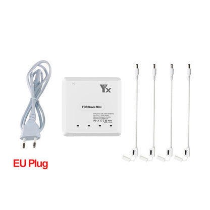 For DJI Mavic Mini Charger Battery USB 6 in 1 Hub Intelligent Battery Controller Charger, Plug Type:EU Plug - Other by PMC Jewellery | Online Shopping South Africa | PMC Jewellery | Buy Now Pay Later Mobicred