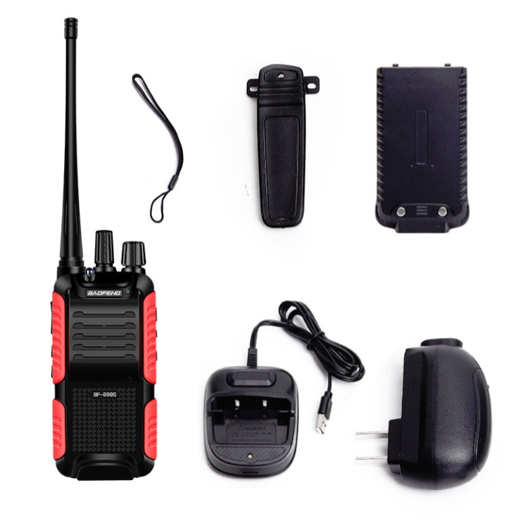 Baofeng BF-999 Handheld Outdoor FM high-power Walkie-talkie, Plug Specifications:US Plug - Handheld Walkie Talkie by BaoFeng | Online Shopping South Africa | PMC Jewellery | Buy Now Pay Later Mobicred