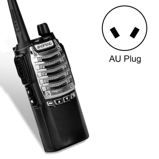 Baofeng UV-8D 8W High-power Dual-transmit Button Multifunctional Walkie-talkie, Plug Specifications:AU Plug - Handheld Walkie Talkie by Baofeng | Online Shopping South Africa | PMC Jewellery | Buy Now Pay Later Mobicred