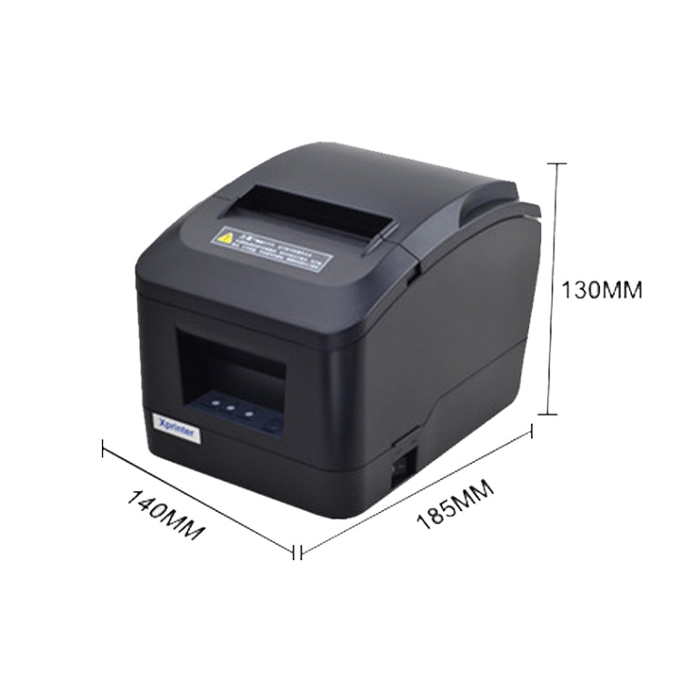 Xprinter XP-A160M Thermal Printer Catering Bill POS Cash Register Printer, Style:EU Plug(Network Port LAN) - Printer by Xprinter | Online Shopping South Africa | PMC Jewellery | Buy Now Pay Later Mobicred